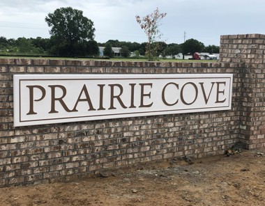 Prairie Cove sign 